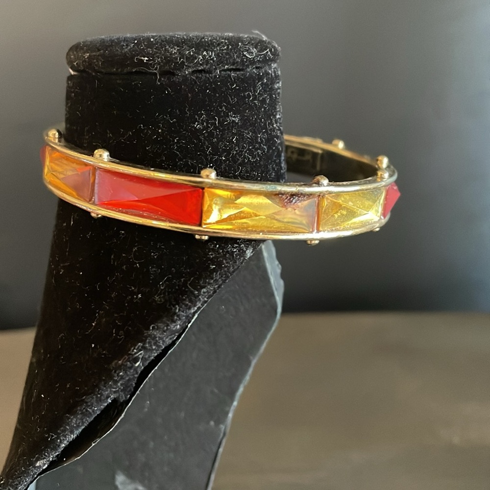 Jessica Simpson Multi-Color Stone Bangle - Picture 2 of 4